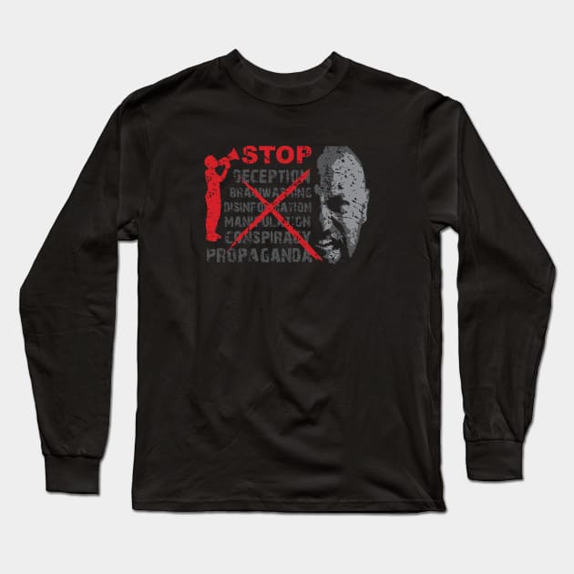 Political Activist Social Theme Long Sleeve T-Shirt by jazzworldquest